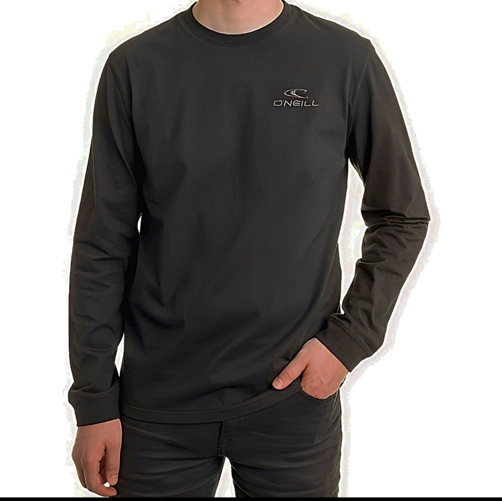 O’Neill Men’s Black Long Sleeve Tee Shirt. Size Medium.